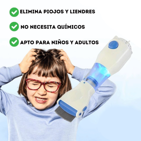 Peine Eléctrico Liendrera/Quitapiojos