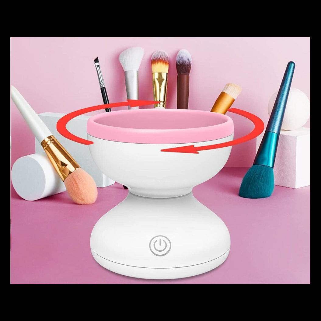 Limpiador de brochas de maquillaje