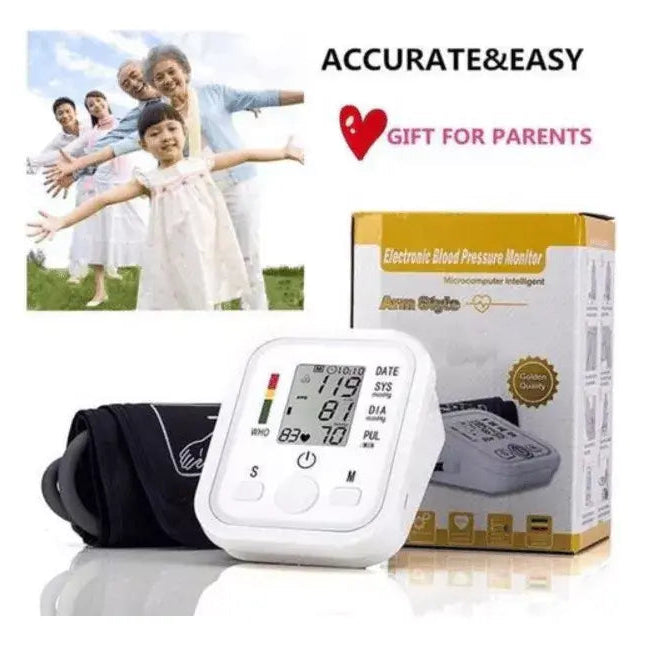 Monitor de Presión Arterial Electrónico – Control Preciso y Fácil en Casa
